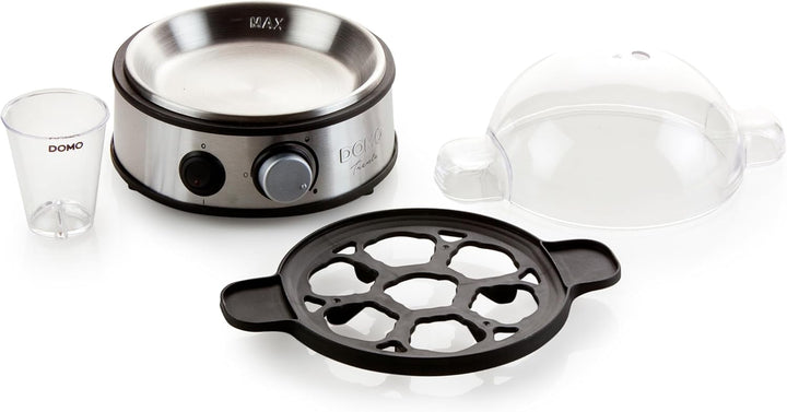 Domo DO9142EK 5411397017222, Edelstahl, Transparent Schwarz / Weiss, Schwarz / Weiß