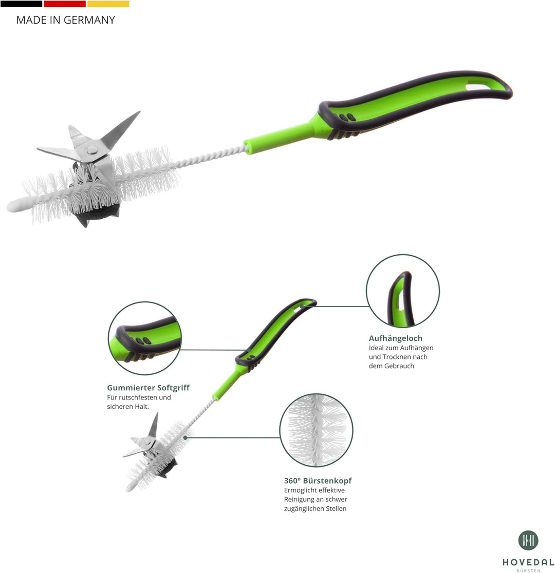 Reinigungsbürste 5er Set, Spülbürste für Mixbehälter und Messer, Ideales Zubehör zum Reinigen von Kü