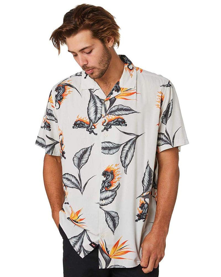 Globe Herren Hot Sand Ss Shirt Unterhemd L Bims, L Bims