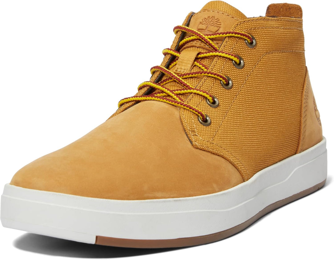 Timberland Herren Davis Square F/L Chukka Trainers and Sneakers Shoes, 41 EU Wheat