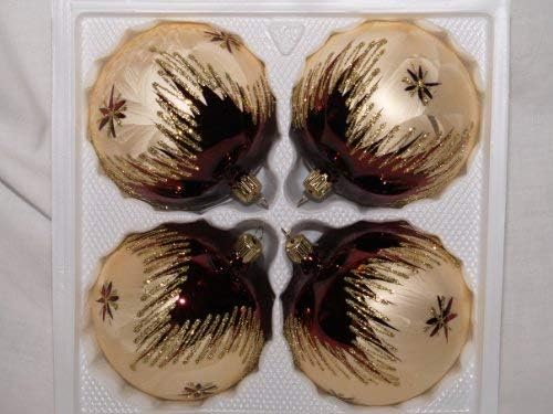 Jingle Bells Lauscha Christbaumkugel 10cm Romantik
