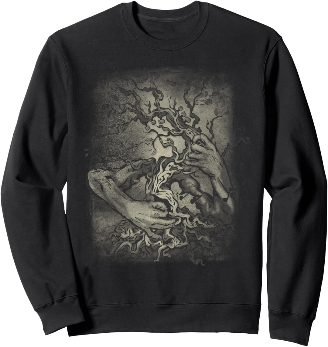 GUITAR TREE - Rock and Roll - Heavy - Musik Sweatshirt
