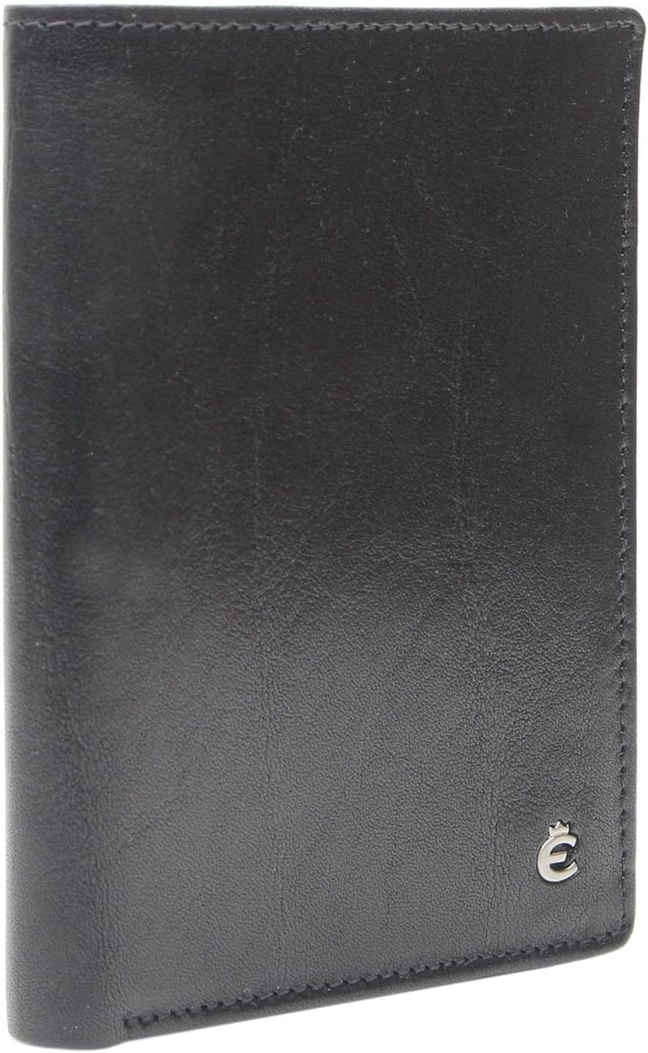 Esquire Toscana Ausweisetui Leder 10 cm Schwarz, Schwarz