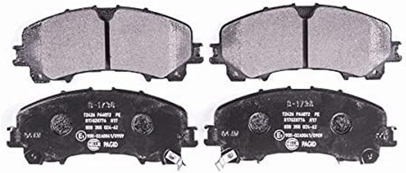 HELLA PAGID 8DB 355 024-621 Bremsbelagsatz - T2426 - Dicke/Stärke: 15.8mm - mit akustischer Verschle