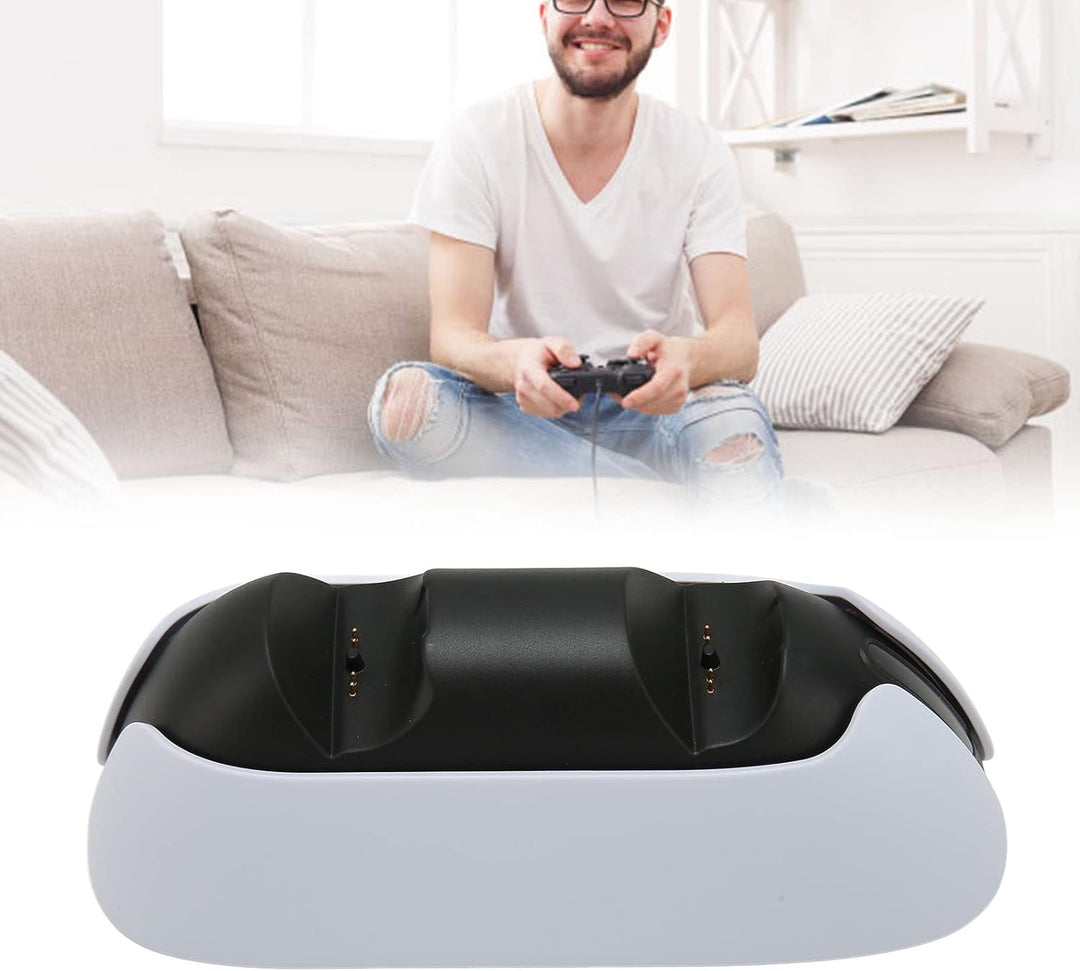 Controller-Ladestation, Dual-Controller-Ladestation für PS5, für PS5-Dockingstation mit LED-Anzeige,