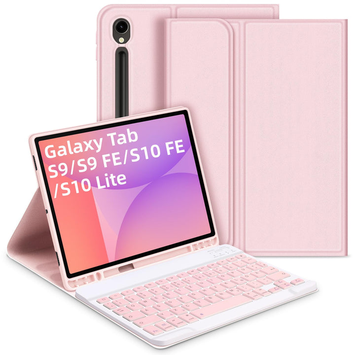 Bettdow für Samsung Galaxy Tab S10 Lite/S10 FE 10.9" 2025 Tastatur Hülle, Deutsch QWERTZ Layout Abne