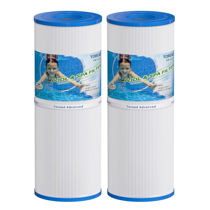 TOREAD Spa Filter für Whirlpools, ersetzt Pleatco PRB25-IN Unicel C-4326 FC-2375, 25 m², Pentair R17