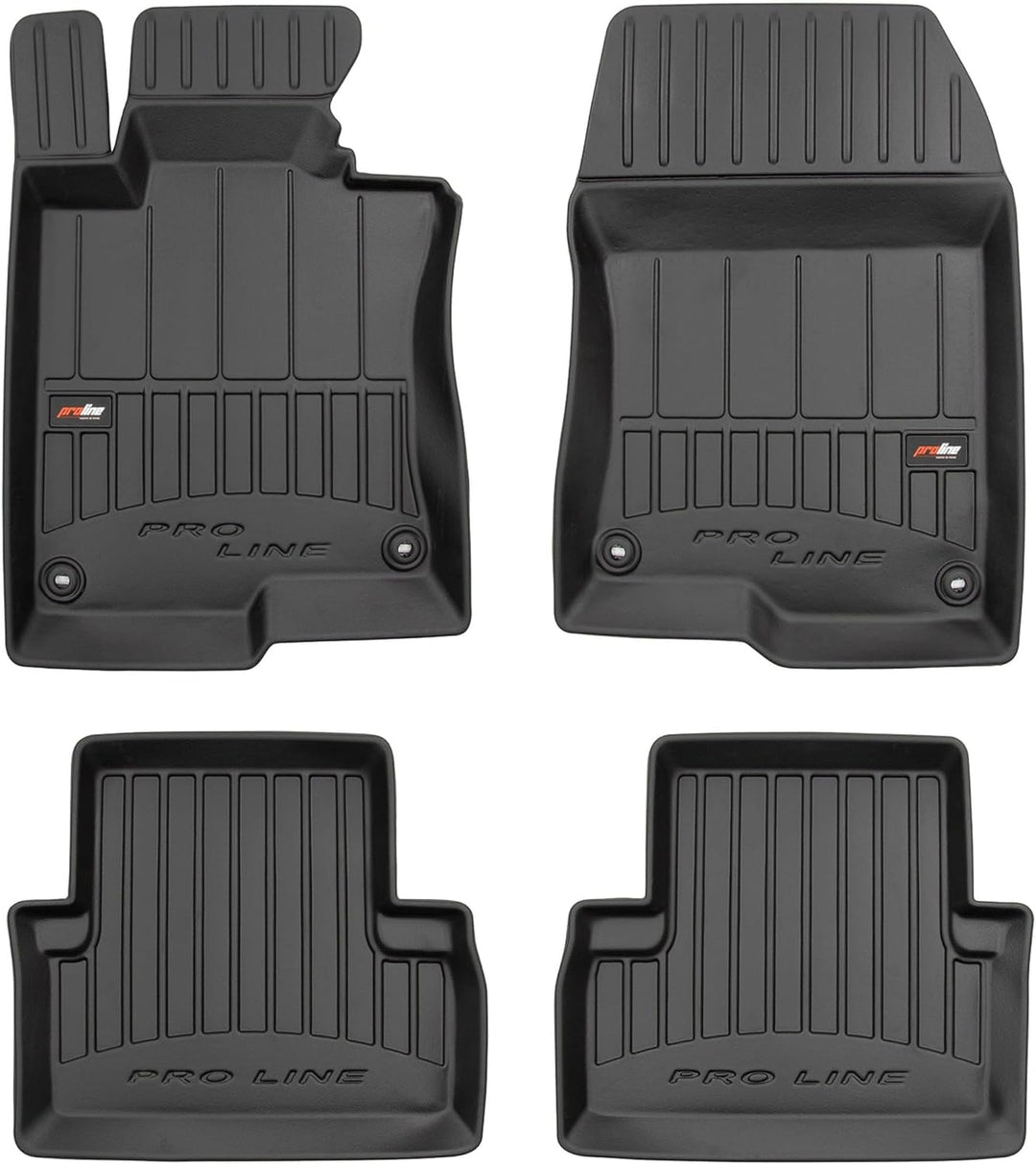 SMK Gummimatten auto fussmatten Satz für Honda Accord VIII 2008-2015 Erleben Sie einen neuen Standar