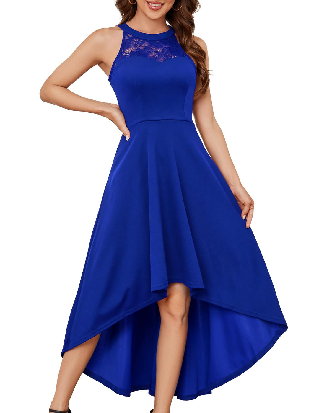 Bbonlinedress Damen-Cocktailkleid, formell, Abendkleid, Party, Hochzeit, Gast, Brautjungfernkleid S