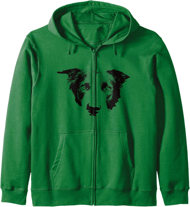 Border Collie Kapuzenjacke