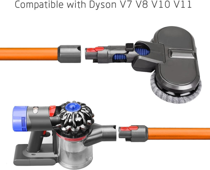 MOPEI Verlängerungsrohr für Dyson V7 V8 V10 V11 V15 Stabstaubsauger, 73 cm (Orange)