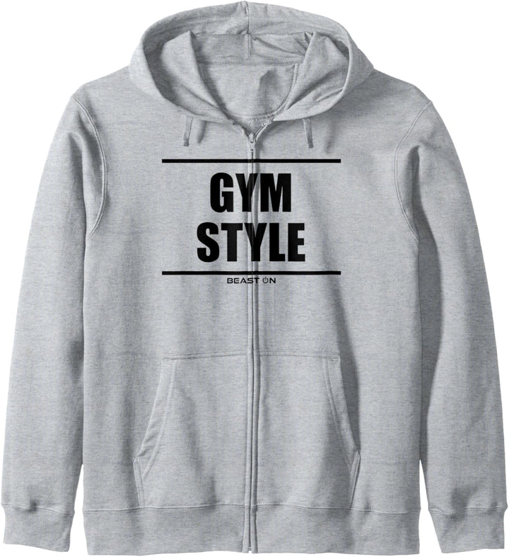 Gym Style Beast On Fitness Gym Motivation Workout Training Kapuzenjacke
