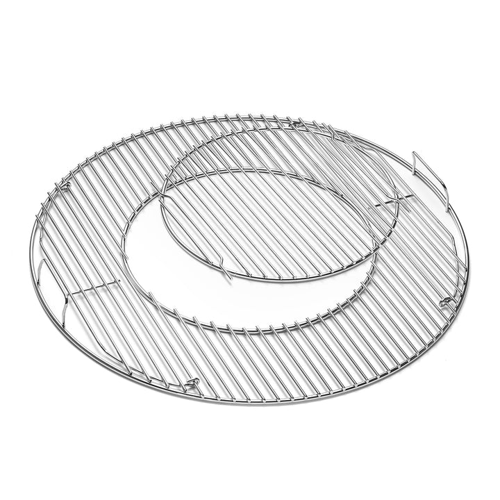 8835 54,6CM Rund Grillrost für Weber 57CM Holzkohlegrills,Abnehmbarer Grillrost Ersatz für Weber Koh