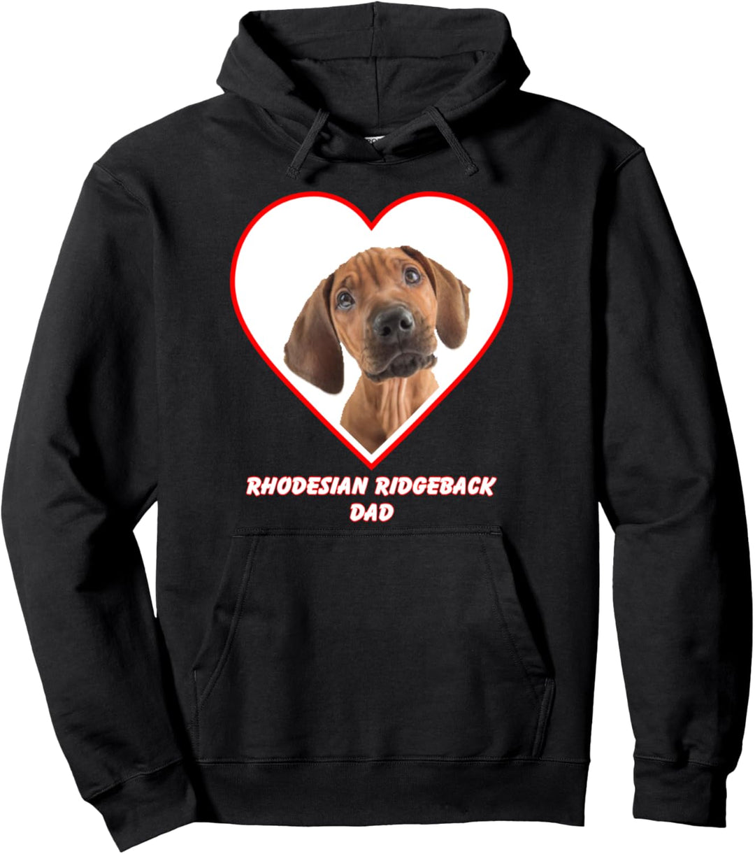 Rhodesian Ridgeback Dog Dad Pullover Hoodie