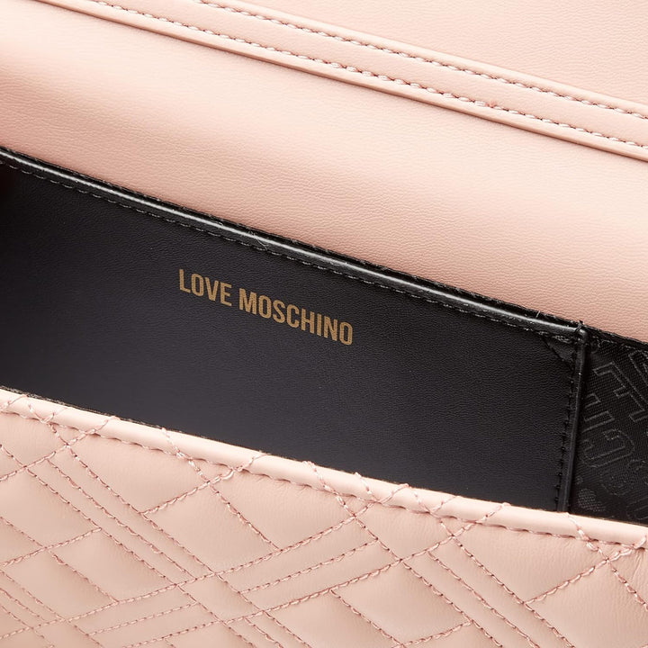 Love Moschino Damen Jc4079pp1fla0 Umhängetasche Puder, Puder