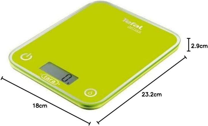 Tefal BC5002V2 Elektronische Küchenwaage Optiss 5kg/1g Tara-Funktion Umwandlung Flüssigkeit LCD-Bild