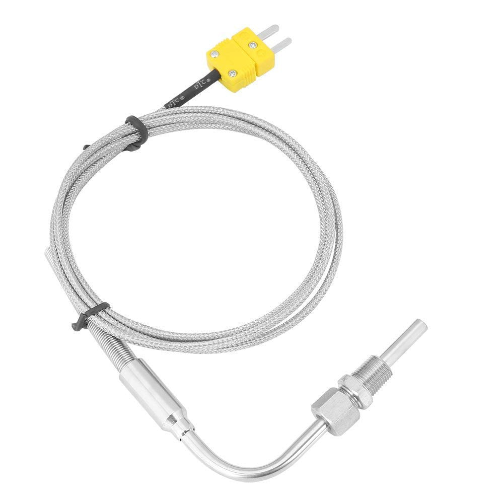Walfront - Thermoelement Typ K, Temperaturfühler 1/8 Zoll (3 mm) NPT-Gewinde, Abgastemperatursonde m