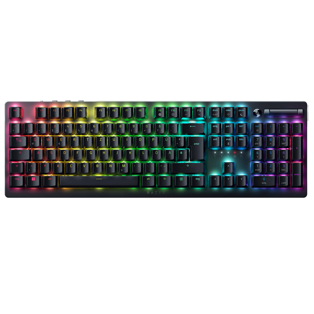 Razer DeathStalker V2 Pro (Red Switch) - Kabellose Optische Low-Profile-Gaming-Tastatur (Lineare Opt