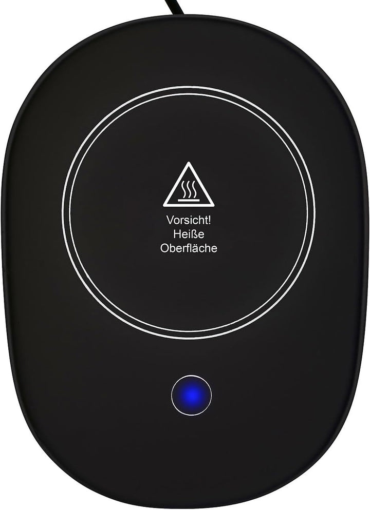 PEARL Heizplatte Tassenwärmer: 4er-Set USB-Tassenwärmer mit Automatik- & Warmhalte-Funktion mit 55 °