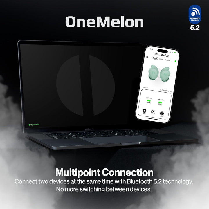 Drops Kabellose In-Ear-Ohrhörer Bluetooth 5.2 – True Wireless mit ANC, Transparenzmodus, Schlafmodus