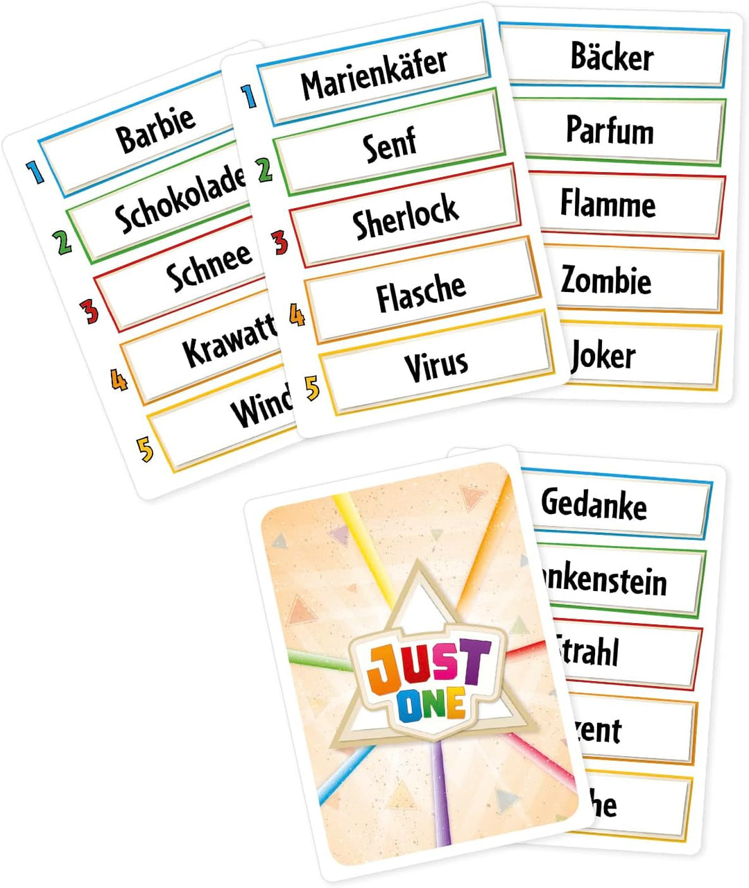 Repos Production, Just One, Grundspiel, Partyspiel, Spiel des Jahres 2019, 3-7 Spieler, Ab 8+ Jahren