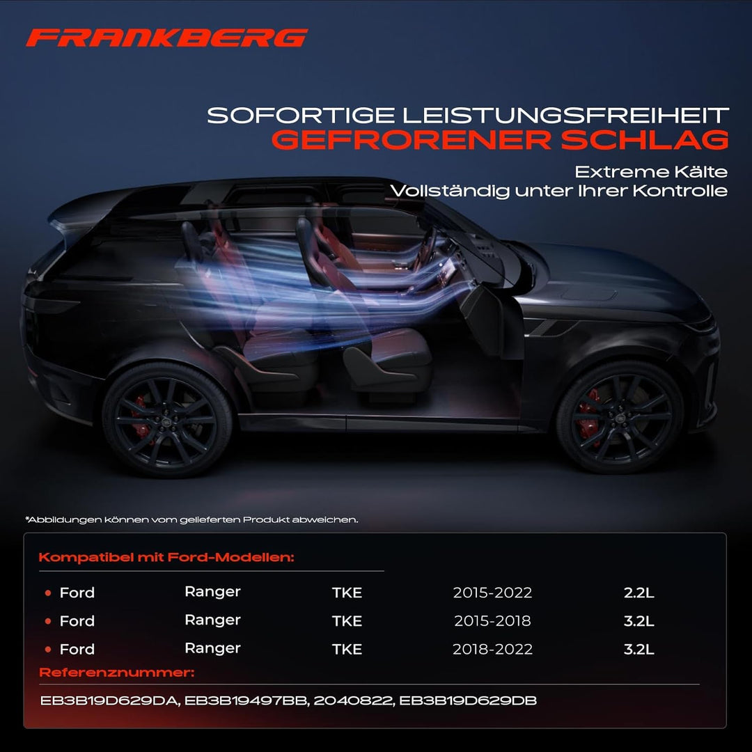 Frankberg Klimakompressor Klimaanlage Kompatibel mit Ranger TKE 2.2L Diesel 2015-2022 Ranger TKE 3.2