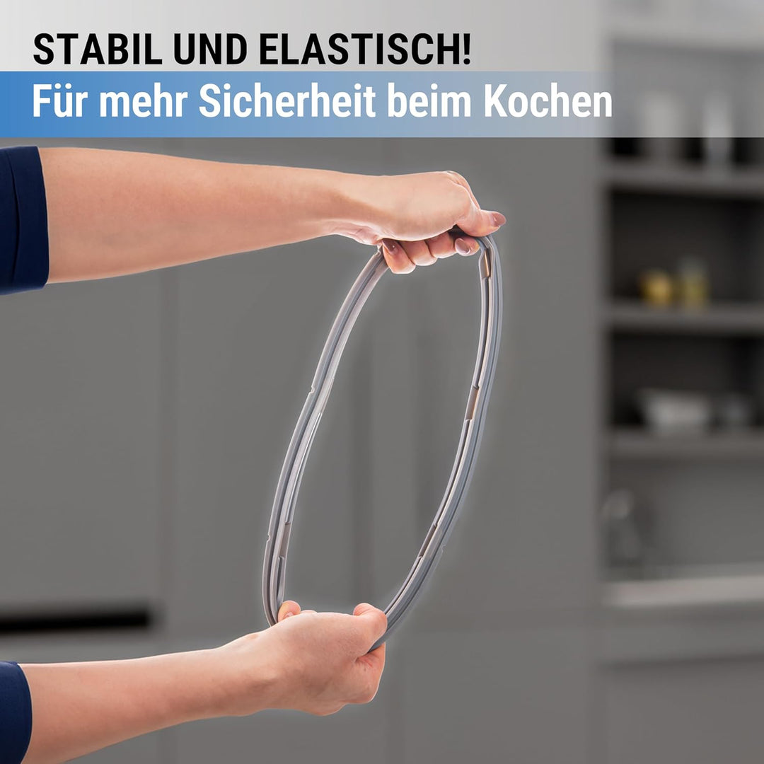 3x Dichtung 39156 22cm für Fissler Vitaquick, Vitavit Comfort Vitavit Premium Vitavit edition Schnel
