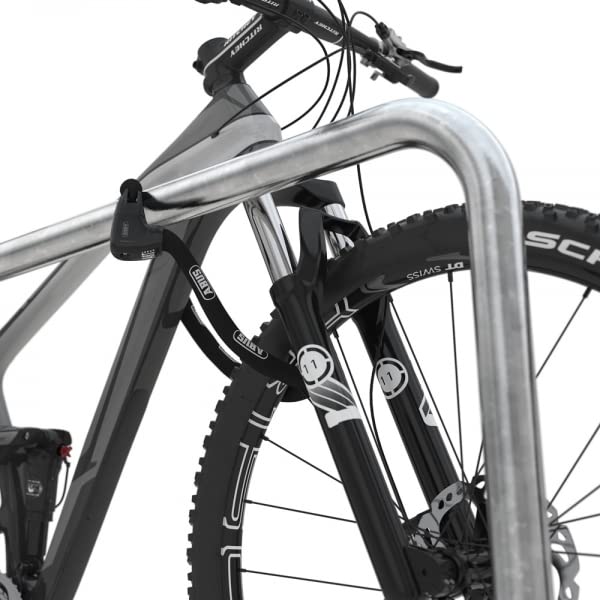 Fahrrad-Anlehnbügel 9100,L1000mm,Edelst,z.Ein
