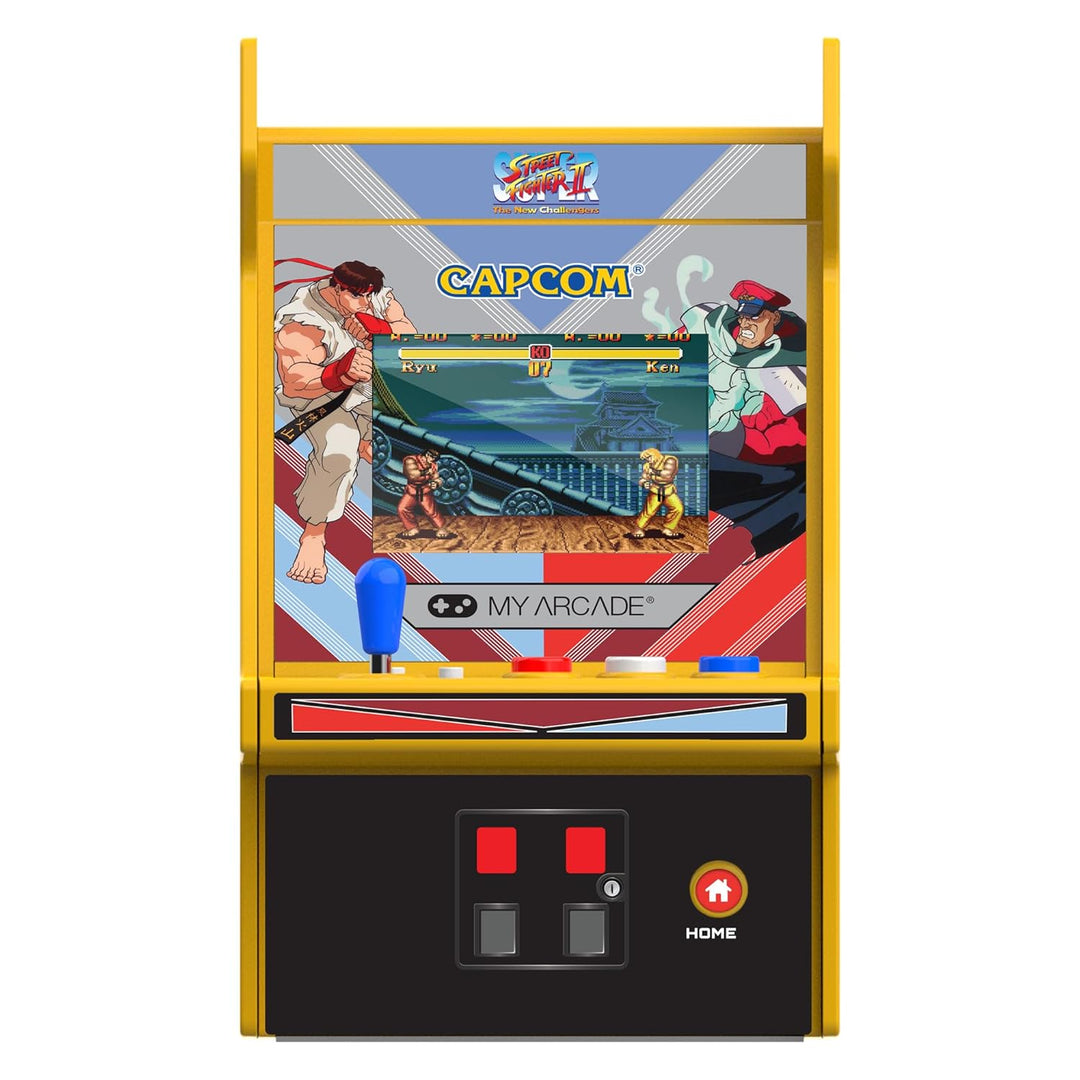 Micro Player PRO Super Street Fighter II Retrogaming-Spiel 7 cm hochauflösender Bildschirm