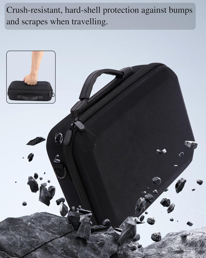 Tasche für DJI Mini 4K/2 SE Drohne, Tragbare Tragetasche für Drohne, RC-N1C Fernsteuerung, Propeller