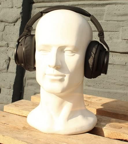 CRAZY HEADS Human Head XL Dekokopf Kopfhörerständer Helmständer Mützenständer Mannequin Headset Farb