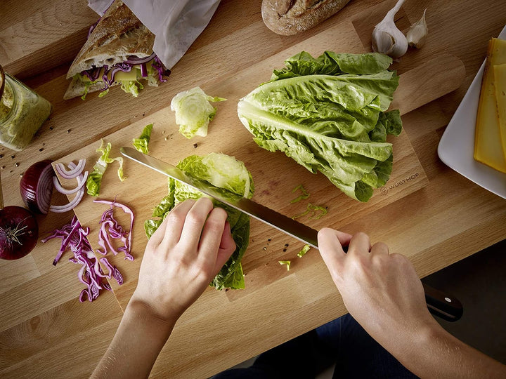 WÜSTHOF Gourmet Gemüsemessersatz mit 3 Messern, 6cm, 8cm, 8cm 1 Schälmesser, 2, 1 Schälmesser, 2 Gem