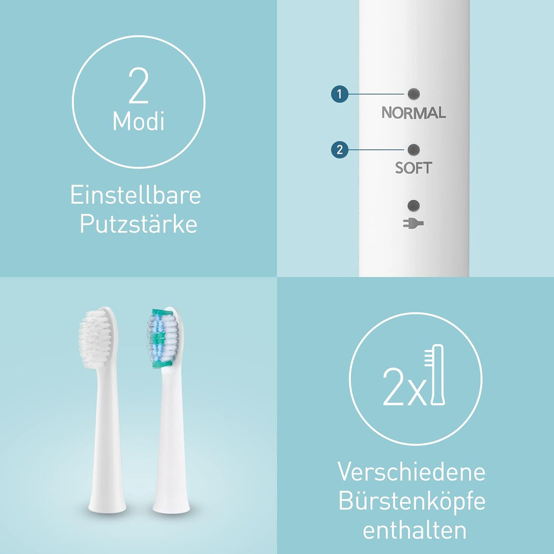 Panasonic Schallzahnbürste EW-DM81 mit Soft-Start-Funktion Single, Single