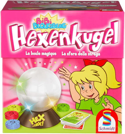 Schmidt Spiele 40458 Bibi Blocksberg Hexenkugel, Kinderspiel Single, Single