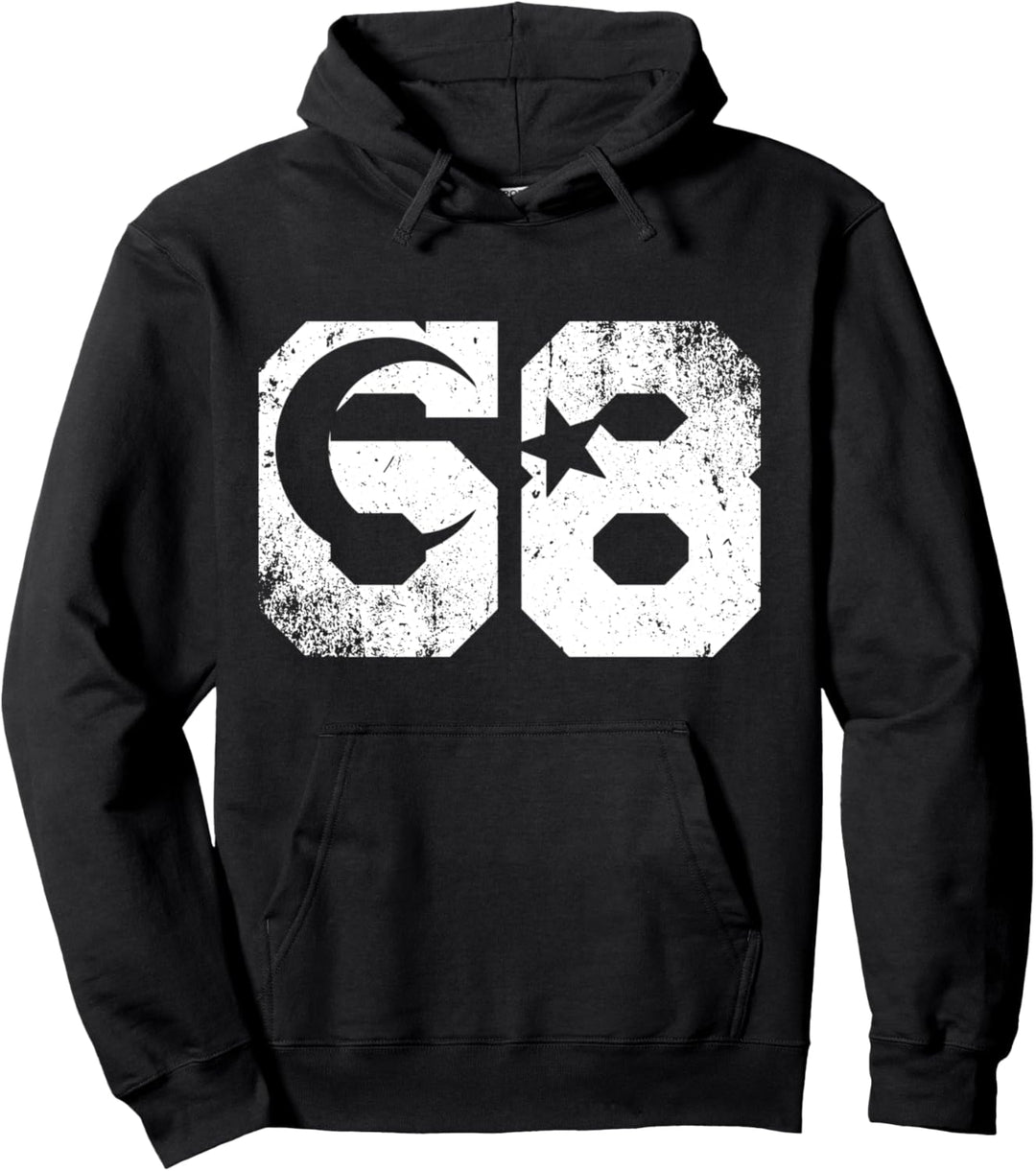 Aksaray 68 Memleket Türkei Fahne Geschenkidee Pullover Hoodie