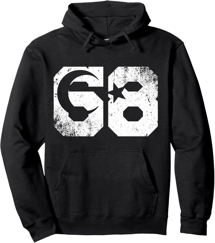 Aksaray 68 Memleket Türkei Fahne Geschenkidee Pullover Hoodie