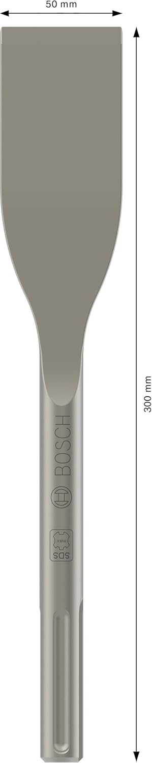 Bosch 1x PRO SDS max-5C Fliesenmeissel (für Fliesen, Fliesen, Ø mm, Professional Zubehör Bohrhammer,