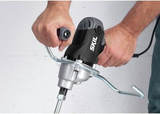 Skil Rührwerk 1608 AA (850 W, für Mörtel, Farben, Kleber, Rührkorb-ø 120 mm, Drehmoment 35 Nm) F0151
