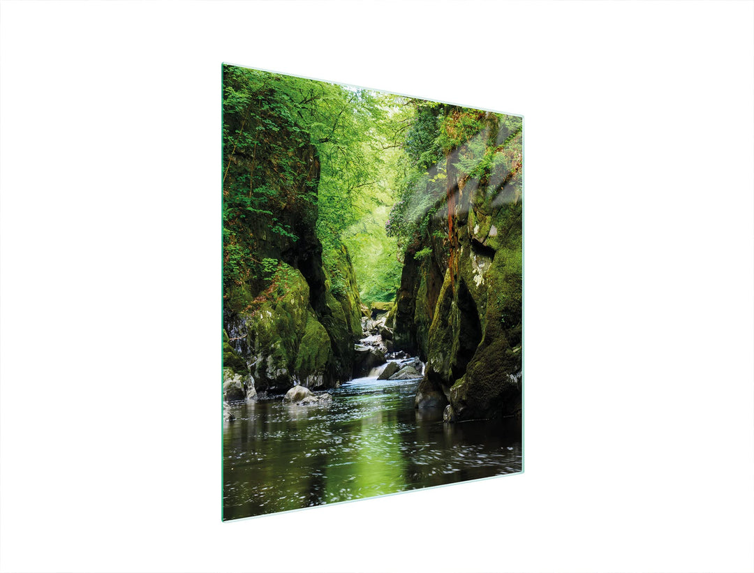 DarHaus Herdabdeckplatte einteilig 45x52 cm Ceranfeld Abdeckung Glas Spritzschutz Abdeckplatte Glasp