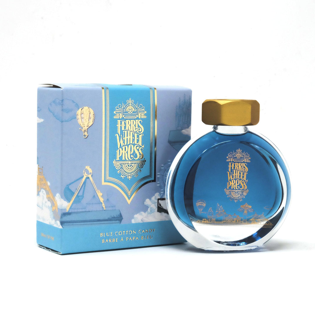 Ferris Wheel Press Ink, Everyday Ink Collection, Blue Cotton Candy, Pale Blue, 38ml Fountain Pen Ink