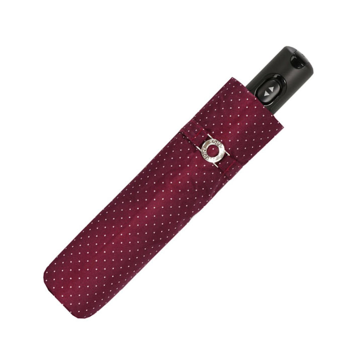 doppler Regenschirm Taschenschirm Chic Magic Carbonsteel Duomatic sturmsicher bis 100km/h dots Punkt