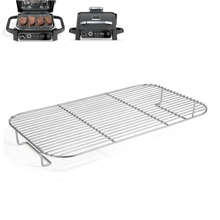 Edelstahl Grillrost für Ninja Woodfire OG701EU perfekt zum Räuchern grosser Fleischstücke Rost Grill