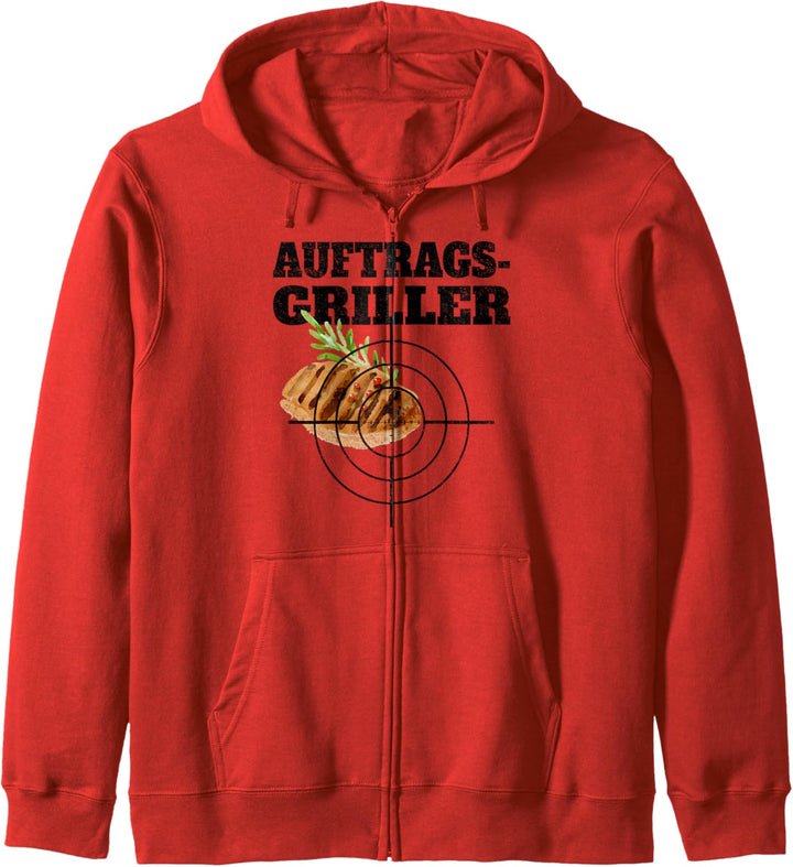 Auftragsgriller Steak Grillen Sommer Grillparty Chef Grill Kapuzenjacke
