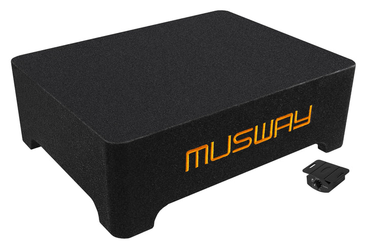 Musway MF110A - AKTIVES SUBWOOFER-System IN FLACH-BAUWEISE (DOWNFIRE) MIT 25 cm (10“) SUBWOOFER