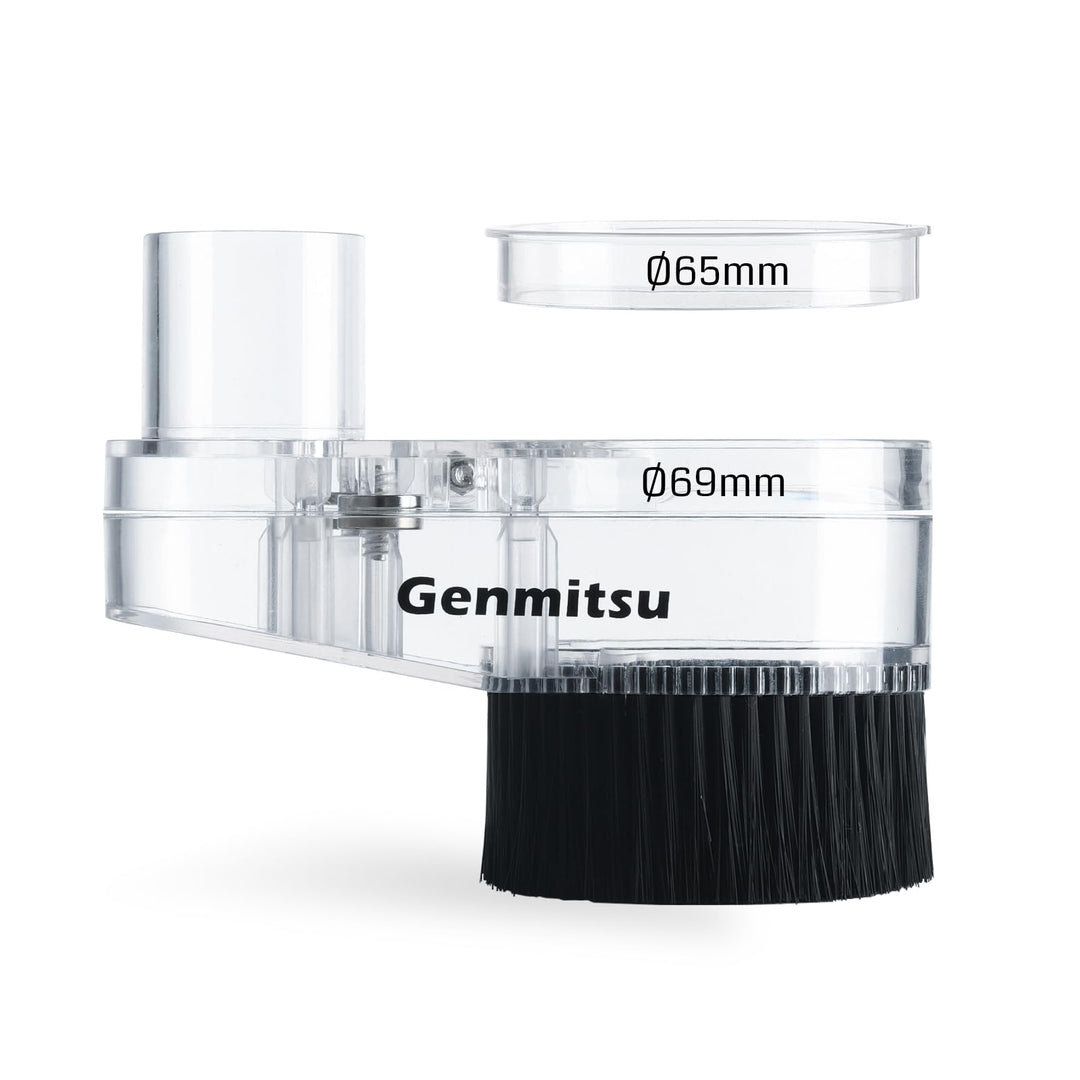 Genmitsu CNC-Staubschuh per mandrino da 65/ 69mm, Schlauchadapter-Aussendurchmesser 38 mm, rasparent