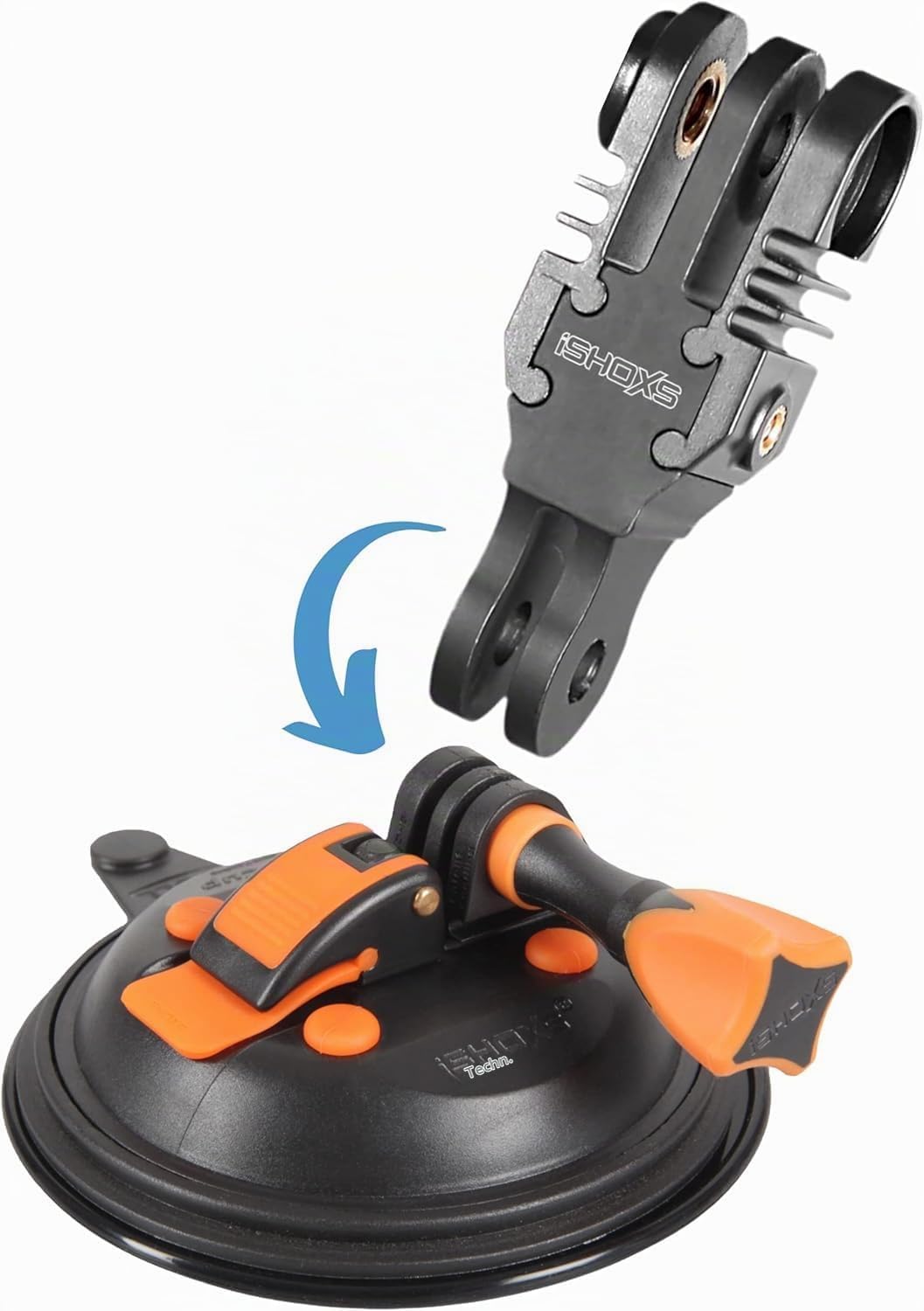 2C ProFork Xtension S | Verlängerungsarm Halterung für GoPro Hero 13 12 11 10 DJI Osmo Insta360 Akas