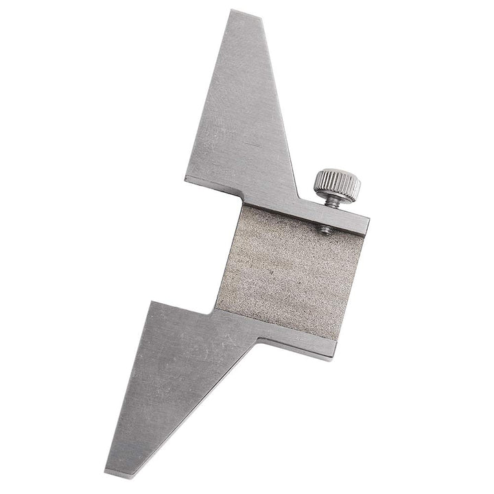 Bremssattel-Tiefenbasis, 7 x 0,8 x 3 cm Stahl-Tiefenmesser-Basis Messschieber-Tiefenmesser-Zubehör f