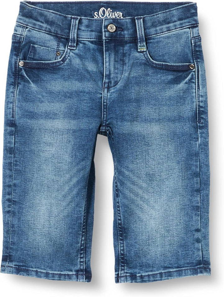 s.Oliver Jungen Bermudas, 146 BIG Blue Sretched Denim (56z5)