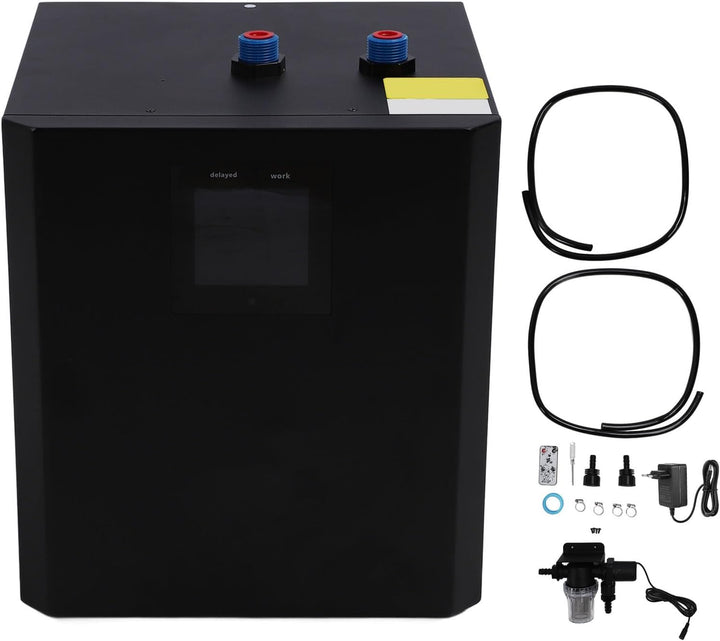 Eisbadkühler, LCD-Touchscreen, Geräuscharm, Schnelle Kühlung, 1/3 PS, Ideal für den Einsatz zu Hause