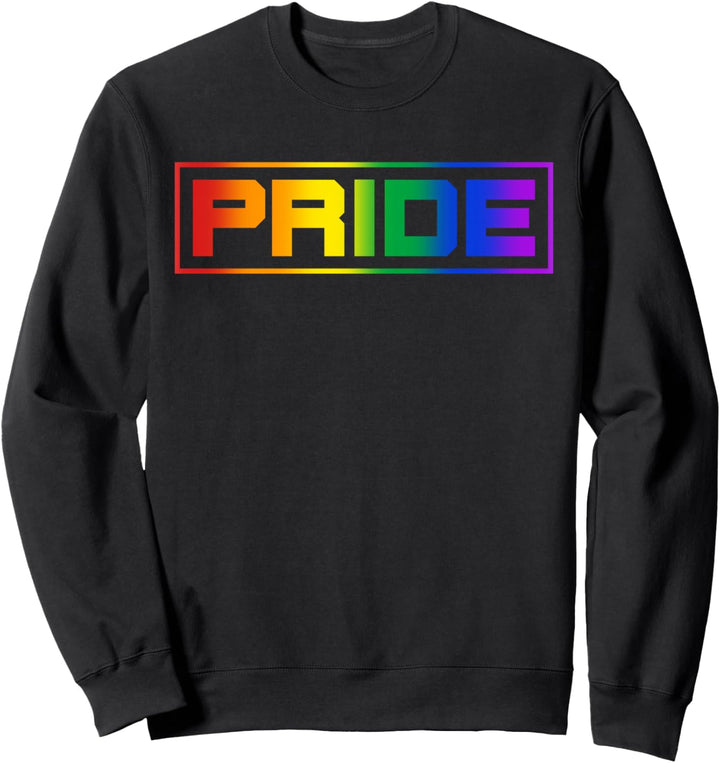 LGBT-Regenbogenflagge "Gay Lesbian Pride Rainbow" LGBTQA+ Sweatshirt